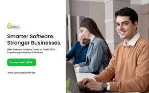 SBNA Software Solutions feature image for TNGSS 2025 startup ecosystem and innovation